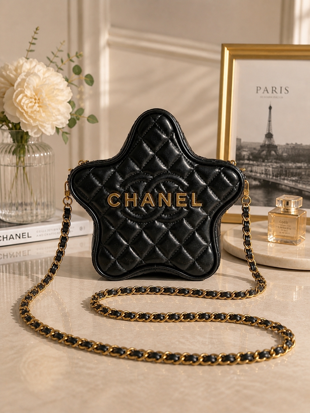 Chanel Star-Shaped Shoulder Bag NEW GWP